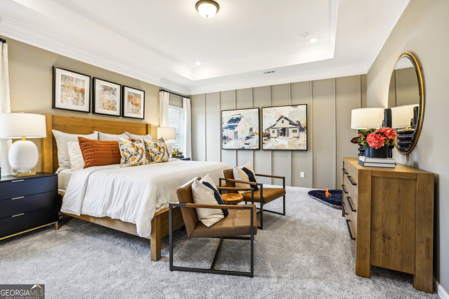 Furnished interior view inside a new home in Maddox Station, Eatonton (Image 21).