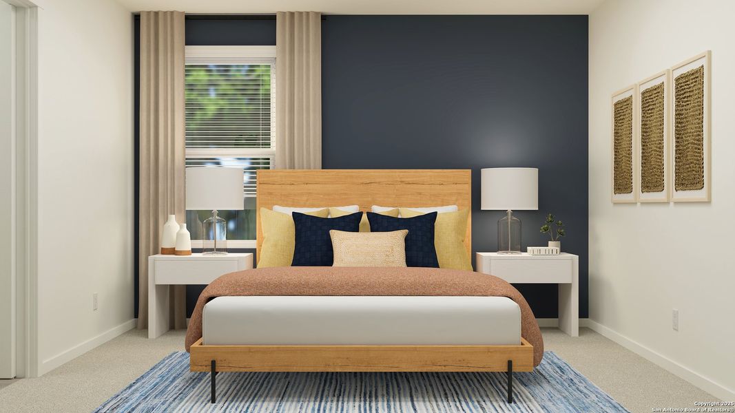 Furnished interior view inside a new home in Randolph Crossing, Converse (Image 12).