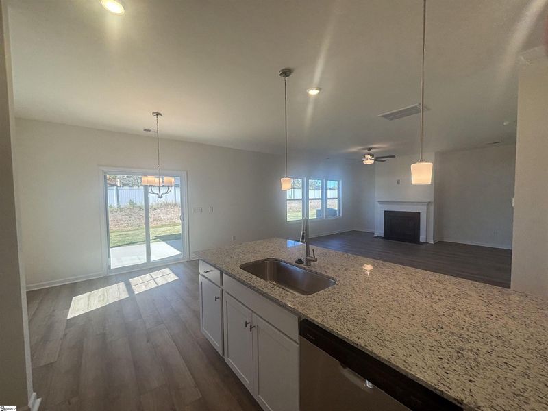 Furnished interior view inside a new home in Halton Oaks, Spartanburg (Image 3).