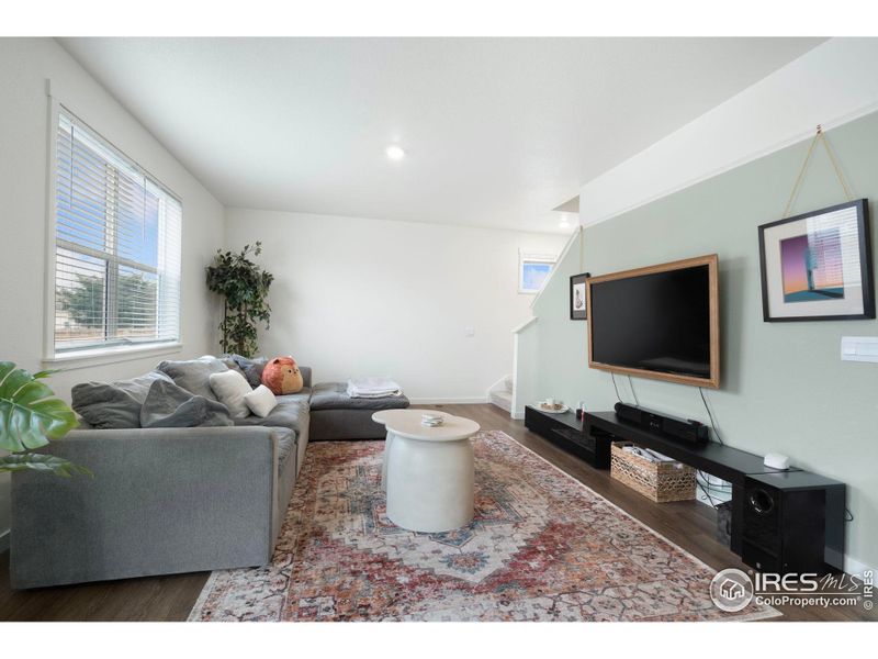 Upgraded wood window trim/casing and gallery railing. Upgraded wood window trim/casing and gallery railing.