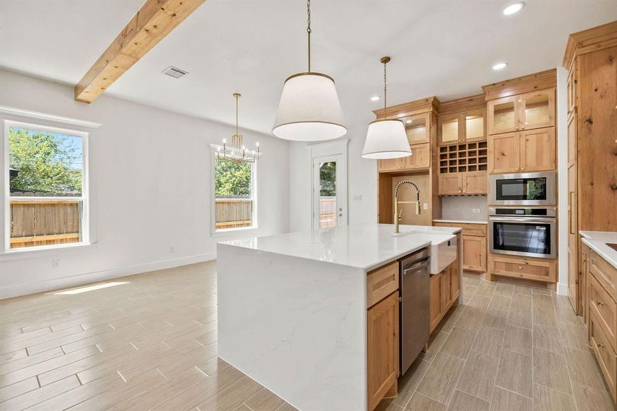Furnished interior view inside a new home in , Sansom Park (Image 11).