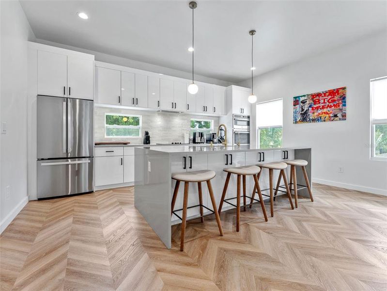 Furnished interior view inside a new home in , Tampa (Image 13).