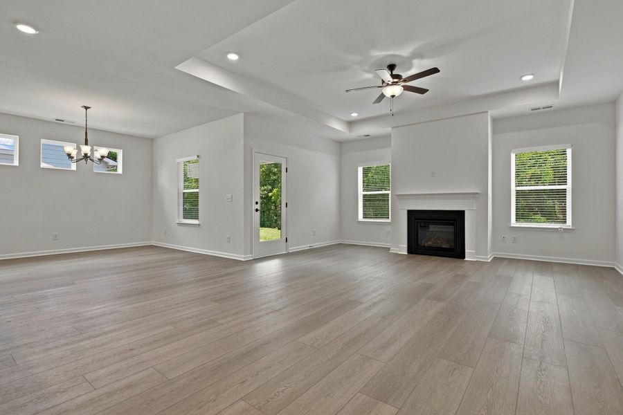 Spacious, unfurnished interior of a new home in Hampshire Hills, Columbia (Image 11). Spacious, unfurnished interior of a new home in Hampshire Hills, Columbia (Image 11).