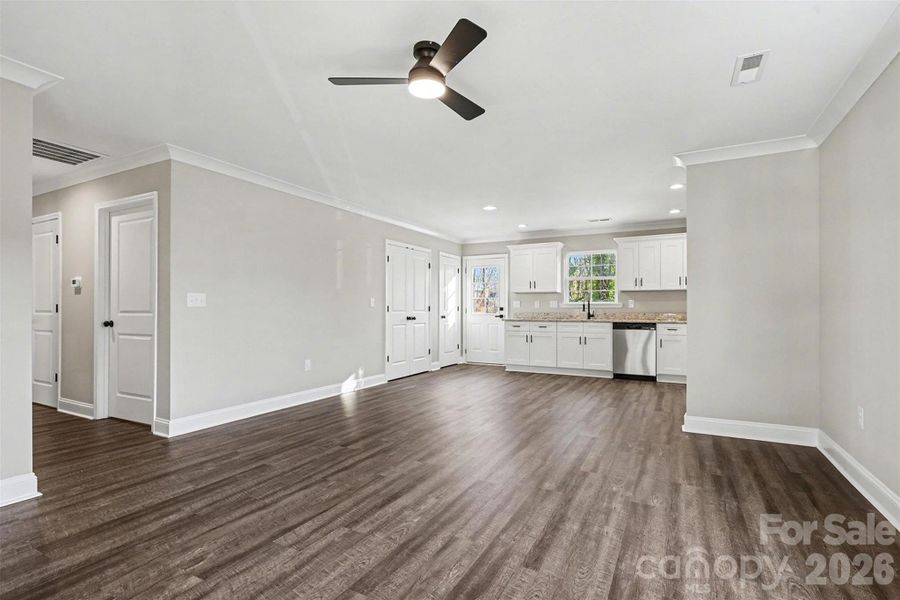Spacious, unfurnished interior of a new home in , High Point (Image 9).