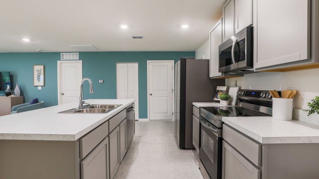 Representative furnished interior of a home built from the Iris by Maronda Homes in Labelle, Labelle (Image 4).