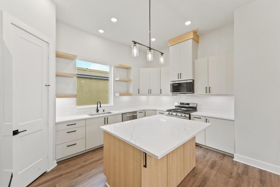 Furnished interior view inside a new home in , Houston (Image 9).