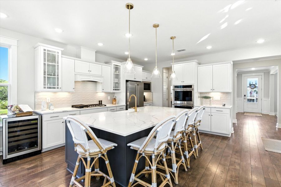 Furnished interior view inside a new home in , Mount Pleasant (Image 9).