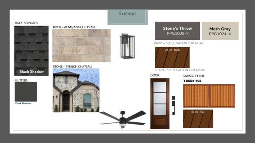 Sample of building materials used in homes in Heath Golf and Yacht Club, Heath (Image 23). Sample of building materials used in homes in Heath Golf and Yacht Club, Heath (Image 23).