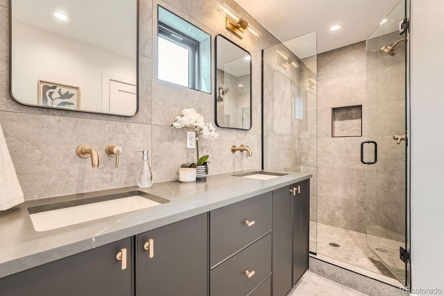 Furnished interior view inside a new home in , Denver (Image 12). Furnished interior view inside a new home in , Denver (Image 12).