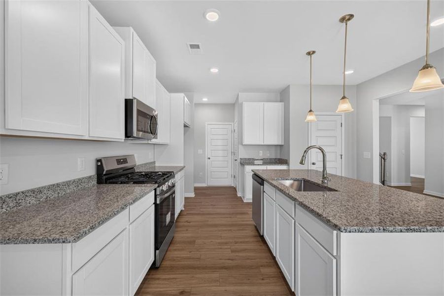 Furnished interior view inside a new home in The Stiles, Cartersville (Image 13).