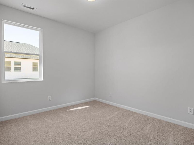 Spacious, unfurnished interior of a new home in Gregory Village, Lillington (Image 16). Spacious, unfurnished interior of a new home in Gregory Village, Lillington (Image 16).