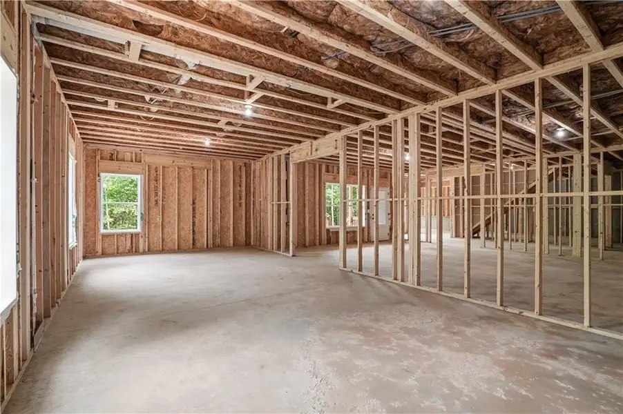 In-progress construction of a new home in , Jasper, GA (Image 55).