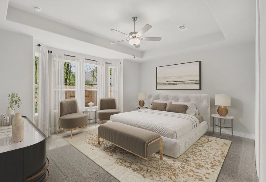 Homesite 2405 Primary Bedroom- Staged - 12 of 21