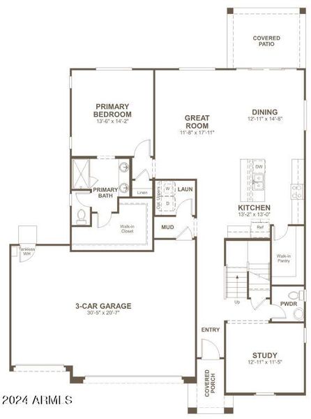 FIRESKY @ ALAMAR-LOT 65-FLOORPLAN 1ST FL