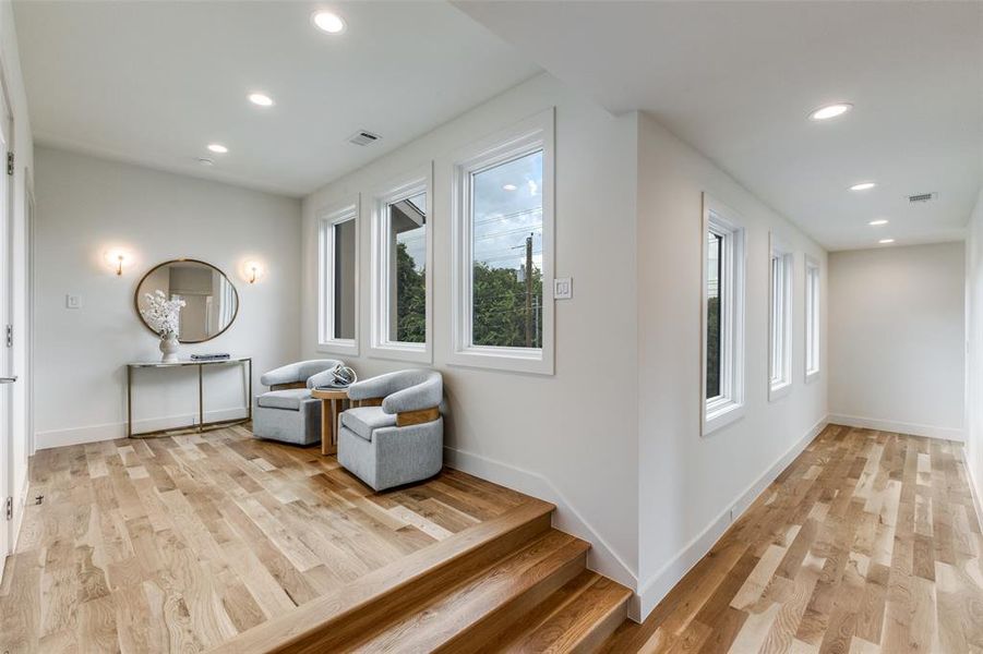 Furnished interior view inside a new home in , Dallas (Image 29).