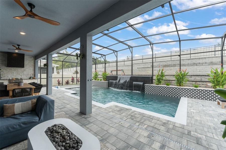 Exterior details and patio area of a home in , Winter Garden (Image 21). Exterior details and patio area of a home in , Winter Garden (Image 21).