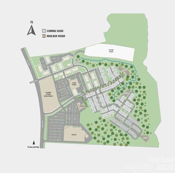 Terraces at the Exchange Site Map