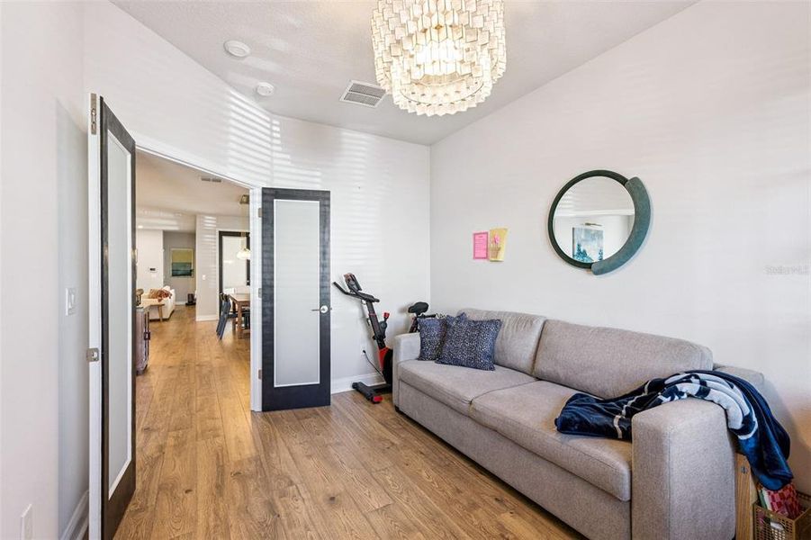 Furnished interior view inside a new home in Laureate Park at Lake Nona - Garden Series, Orlando (Image 16).