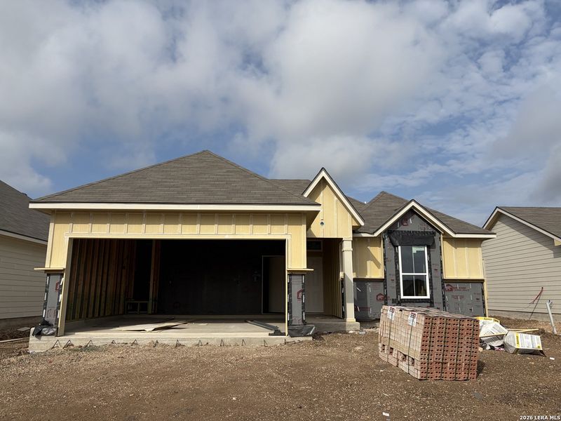 In-progress construction of a new home in Arroyo Ranch, Seguin, TX (Image 8). In-progress construction of a new home in Arroyo Ranch, Seguin, TX (Image 8).