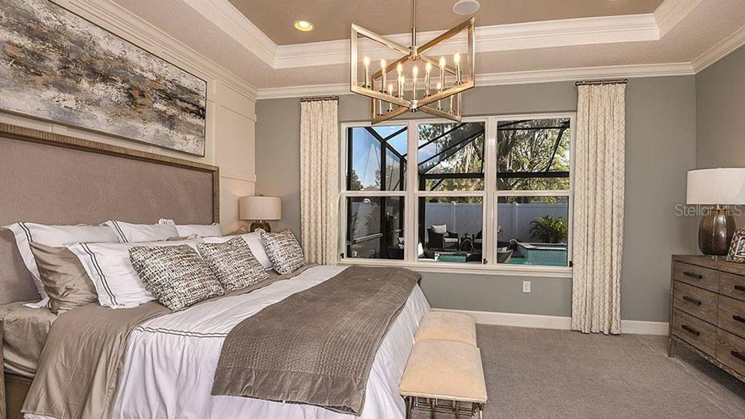 Furnished interior view inside a new home in Firethorn, Parrish (Image 10).