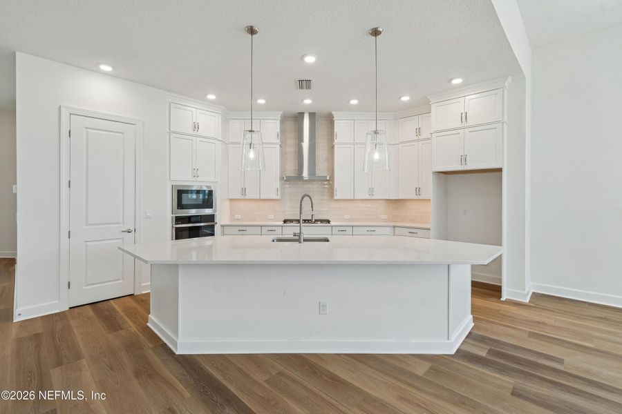 Furnished interior view inside a new home in Reflections 50' Front Load, Ponte Vedra (Image 5).