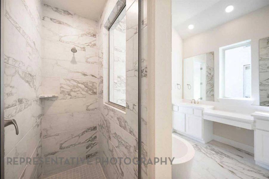Primary Shower - REPRESENTATIVE PHOTO Primary Shower - REPRESENTATIVE PHOTO