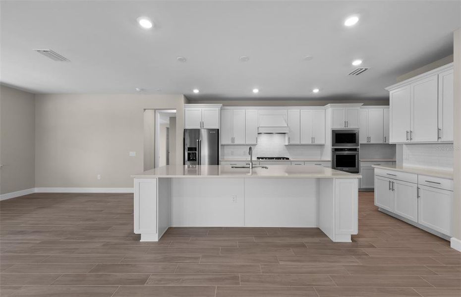 Furnished interior view inside a new home in Arbor Oaks, North Port (Image 6).