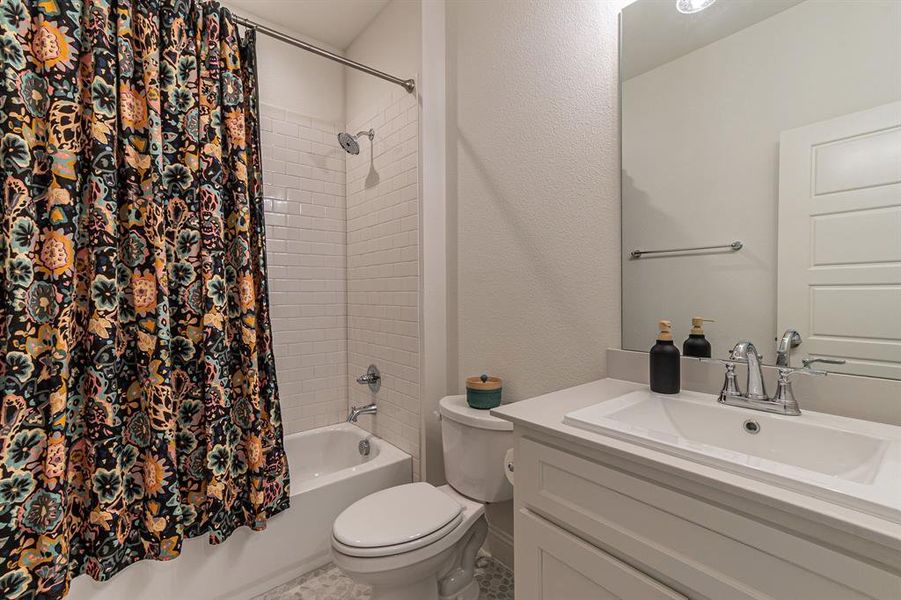 Furnished interior view inside a new home in , Aledo (Image 17). Furnished interior view inside a new home in , Aledo (Image 17).