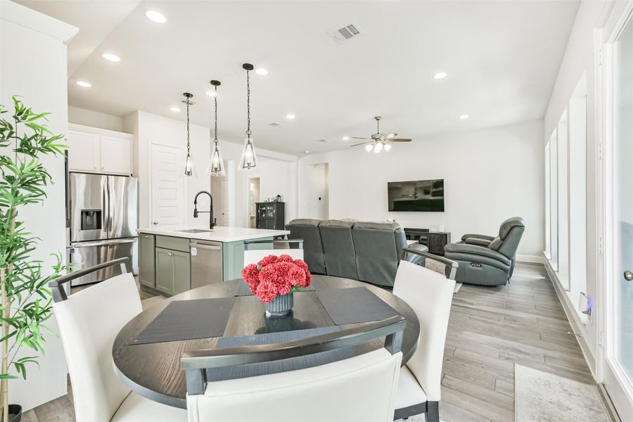 Furnished interior view inside a new home in Escondido, Magnolia (Image 17).