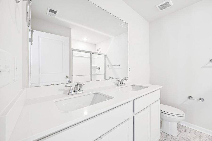 Furnished interior view inside a new home in Trenton Place, Roebuck (Image 15).
