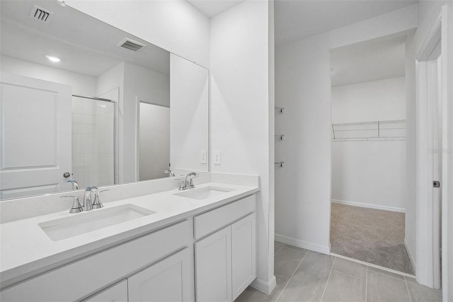 Furnished interior view inside a new home in Pine Ridge Meadows, Hudson (Image 9).