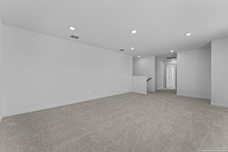 Spacious, unfurnished interior of a new home in Hightop Ridge, Converse (Image 26).
