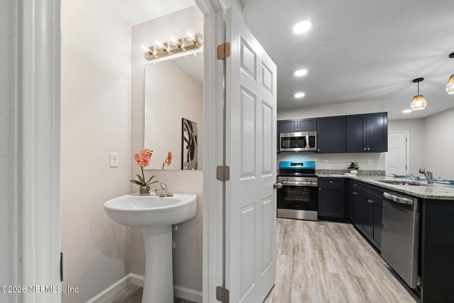 Furnished interior view inside a new home in , Jacksonville (Image 12).
