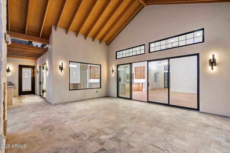 Expansive Covered Patio