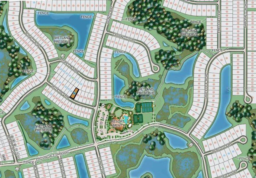 Esplanade at Wiregrass Ranch ~ Site Map