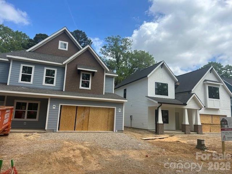 In-progress construction of a new home in , Charlotte, NC (Image 4). In-progress construction of a new home in , Charlotte, NC (Image 4).