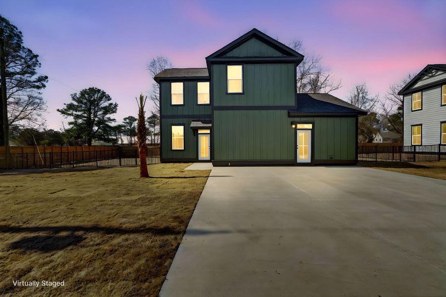 Front exterior of a new home in , Summerville, SC, highlighting curb appeal (Image 27).