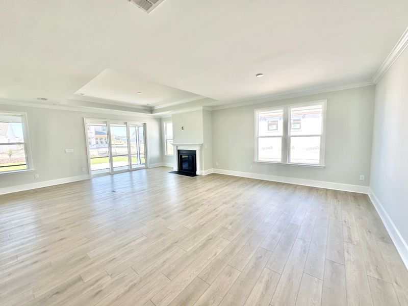 Spacious, unfurnished interior of a new home in Del Webb Wilmington at Mallory Creek, Leland (Image 16).