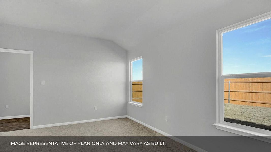 Spacious, unfurnished interior of a new home in Southgrove, Kyle (Image 14).