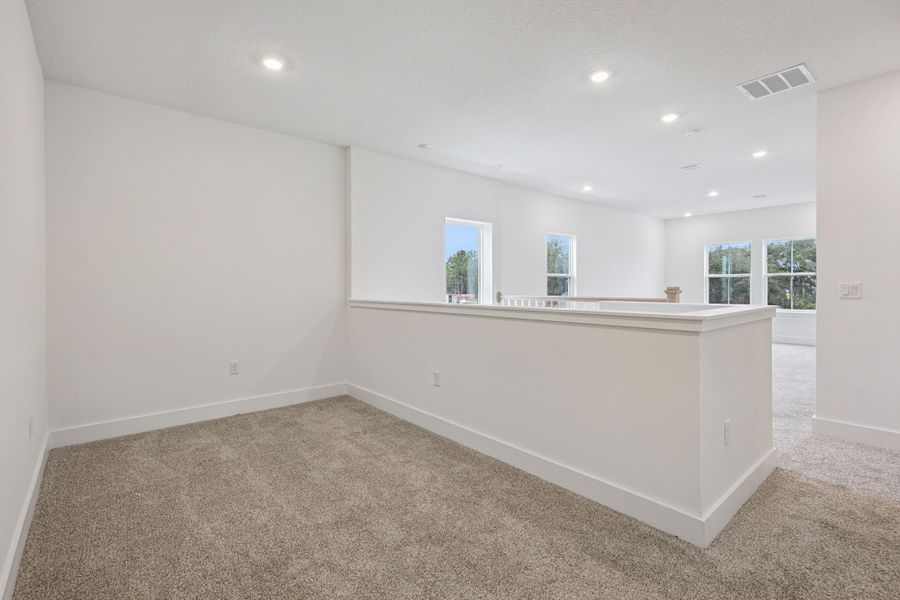 Spacious, unfurnished interior of a new home in Northlake at Ovation, Winter Garden (Image 29). Spacious, unfurnished interior of a new home in Northlake at Ovation, Winter Garden (Image 29).