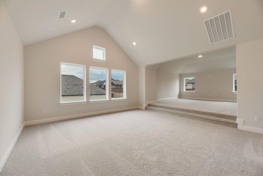 Spacious, unfurnished interior of a new home in Monterra, Fate (Image 29).