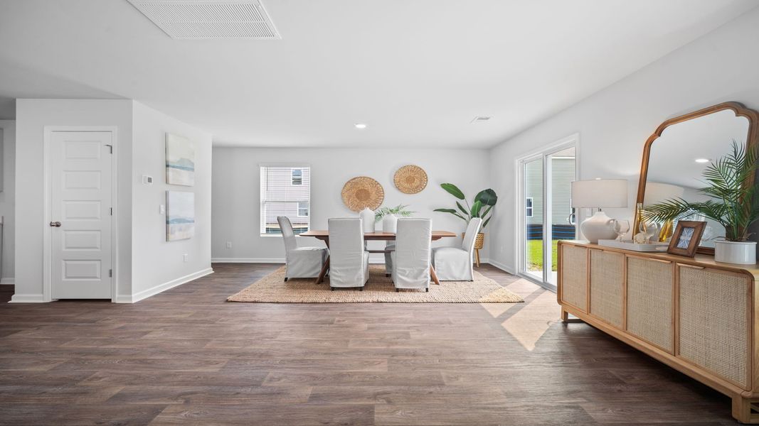 Furnished interior view inside a new home in The Lakes at North Glynn, Brunswick (Image 13).