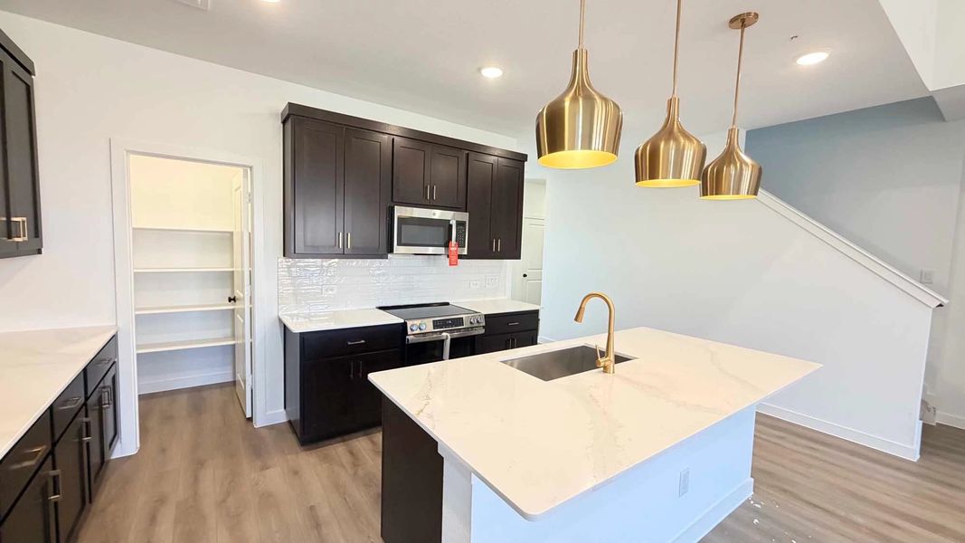 Kitchen Construction Progress featuring the Oxford Collection