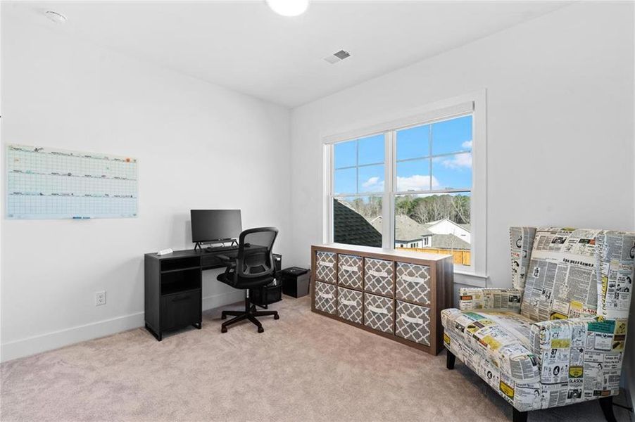 Furnished interior view inside a new home in , Marietta (Image 36).