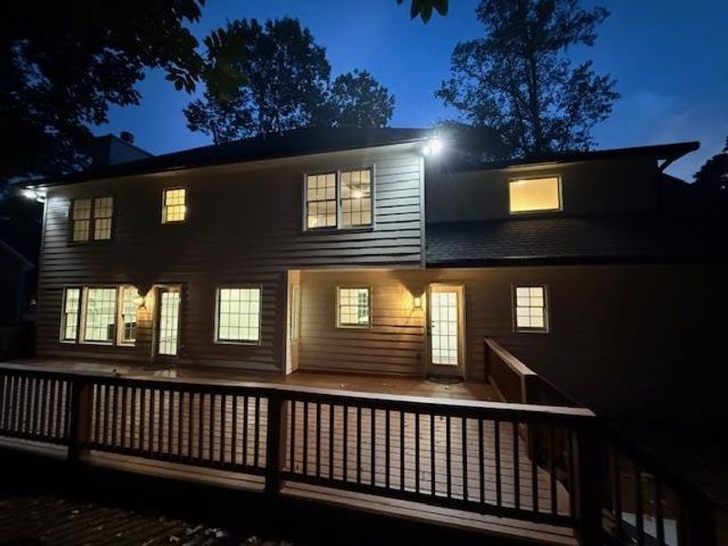 Exterior details and patio area of a home in , Kennesaw (Image 27).