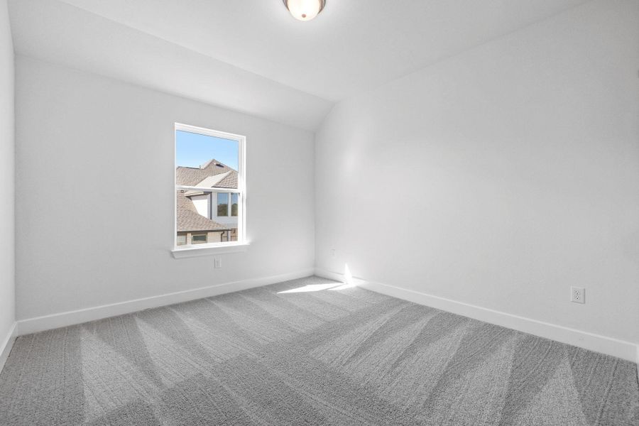 Spacious, unfurnished interior of a new home in Santa Rita Ranch - 60', Liberty Hill (Image 24). Spacious, unfurnished interior of a new home in Santa Rita Ranch - 60', Liberty Hill (Image 24).