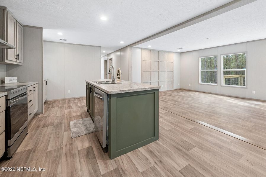 Furnished interior view inside a new home in , Lake Butler (Image 11).