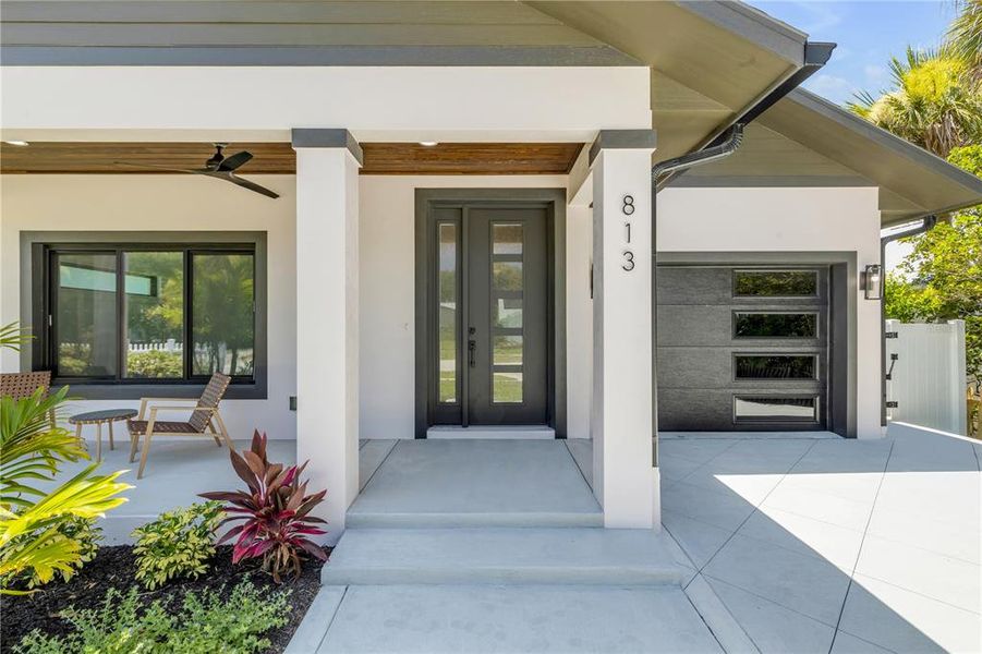 Exterior details and patio area of a home in , New Smyrna Beach (Image 34). Exterior details and patio area of a home in , New Smyrna Beach (Image 34).