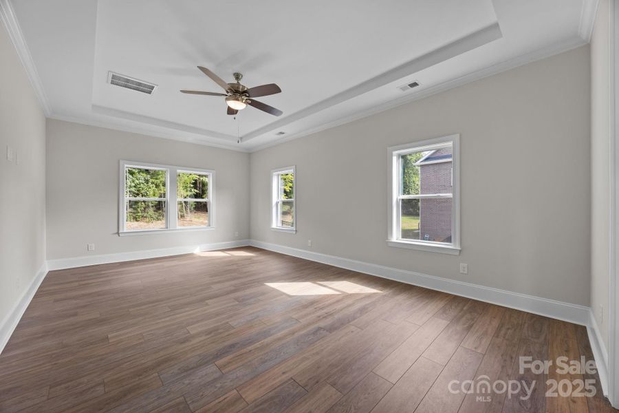 1st Floor Primary on rear of the home for ultimate privacy 1st Floor Primary on rear of the home for ultimate privacy