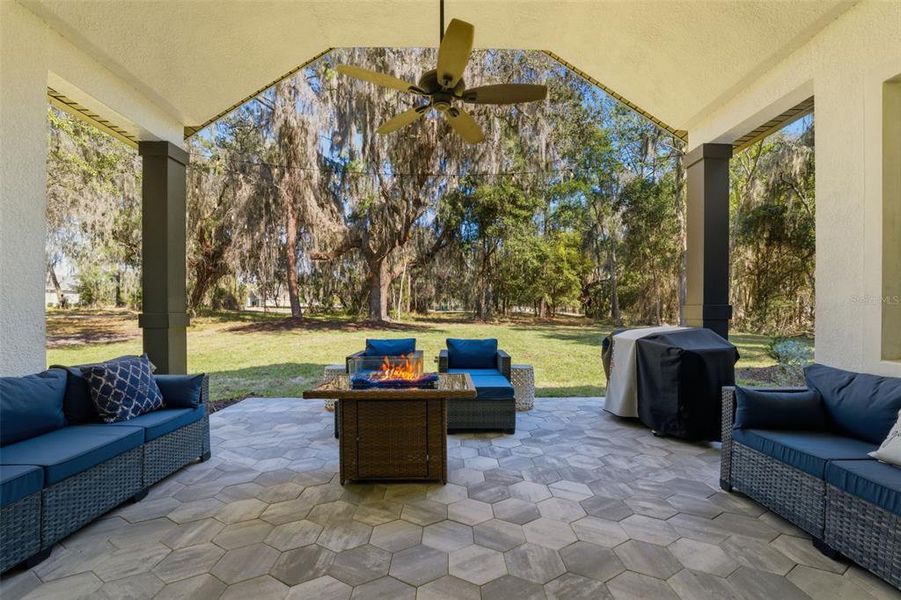 Exterior details and patio area of a home in , Brooksville (Image 27). Exterior details and patio area of a home in , Brooksville (Image 27).